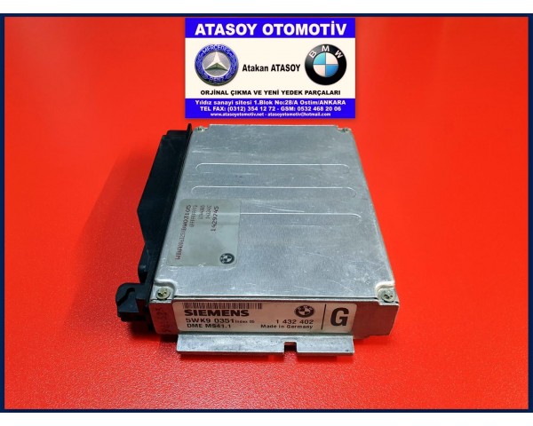 BMW E36 328İ MOTOR BEYNİ DME MS41.1 1432402 1429773 1430144 1437806 1429542 1437804 1440176 1430275 1406464 5WK90351 5WK9035 5WK9036 5WK90352 5WK90353 5WK90355 5WK90025 5WK90024 5WK90354